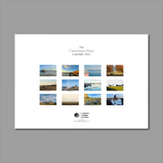 A3 Wall Calendar: Captivating Vistas featuring thumbnails of each month's image contained in the calendar