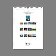 A4 Wall Calendar: Marvellous Melbourne featuring thumbnails of each month’s image