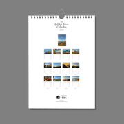 A4 Wall Calendar: Golden Hour featuring thumbnails of each month’s image