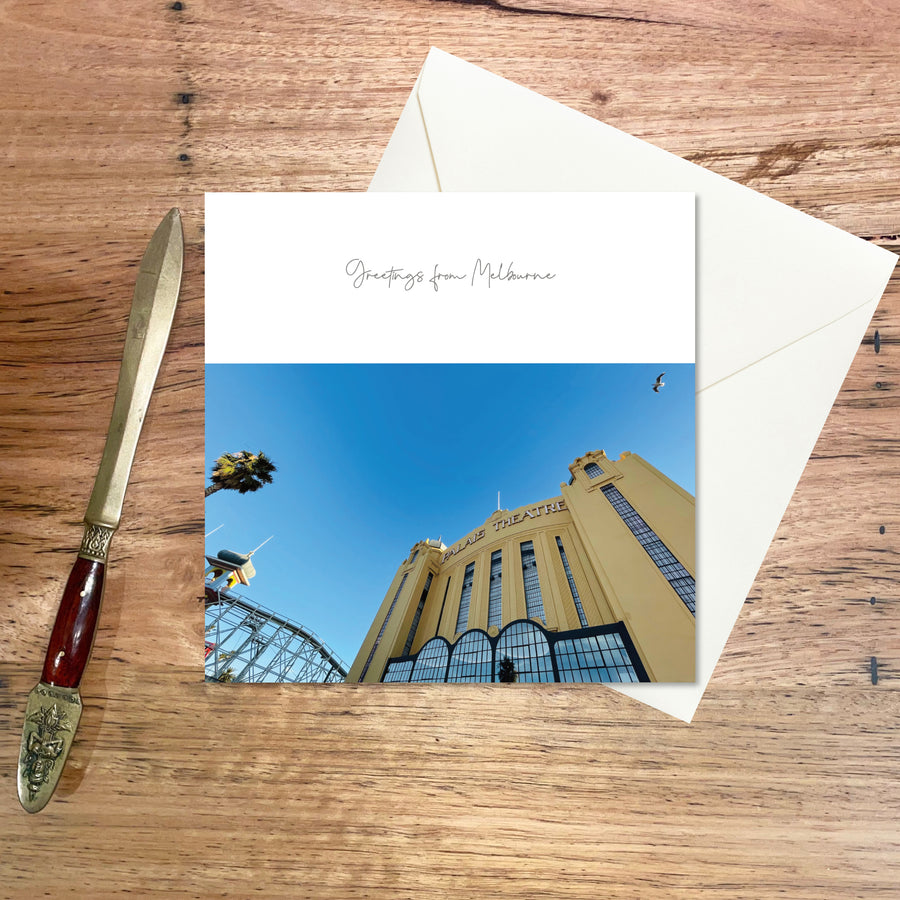 Greeting Card Melbourne: Palais Theatre